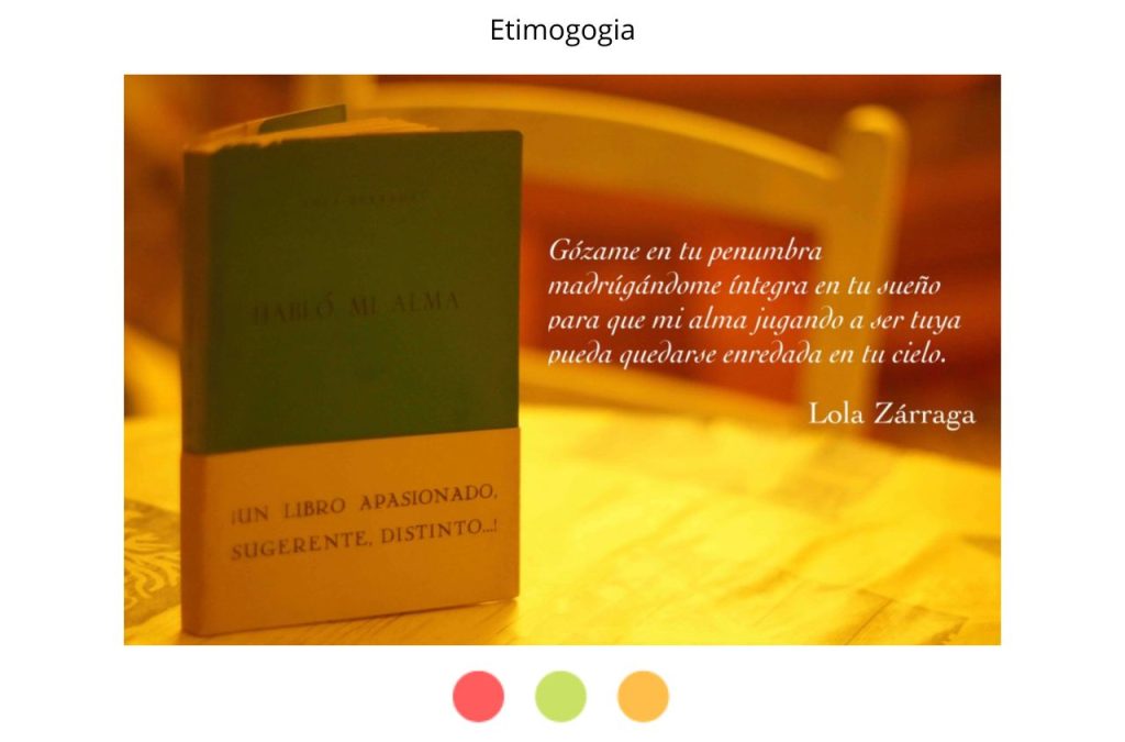 Poemario de Lola Zárraga